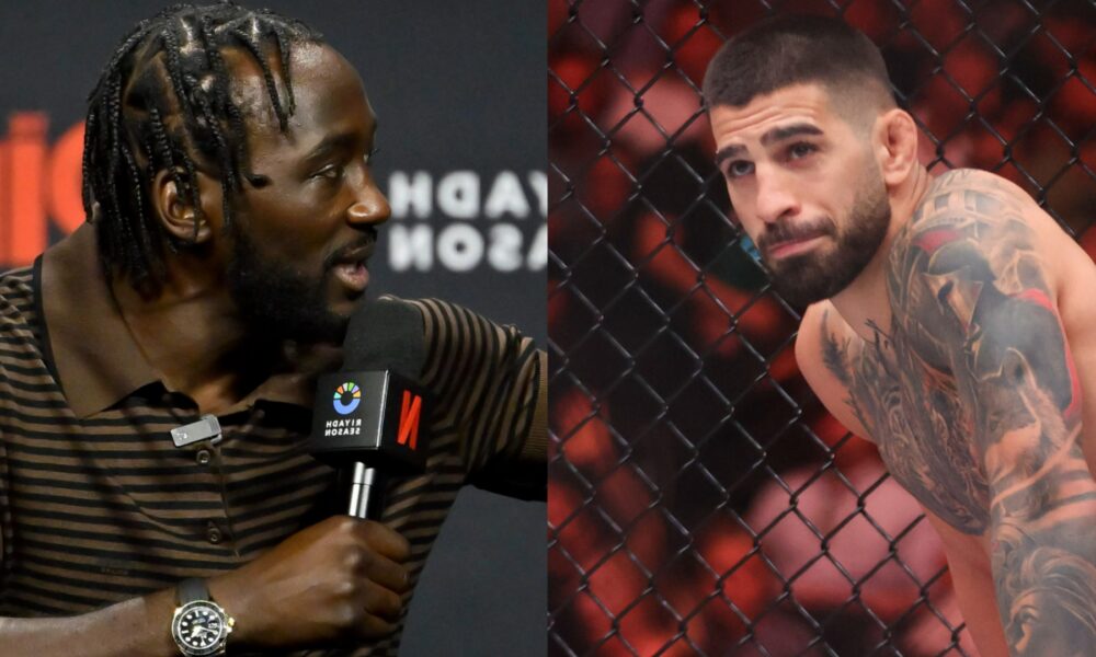 Terence Crawford defends taunting Ilia Topuria after UFC White House loss