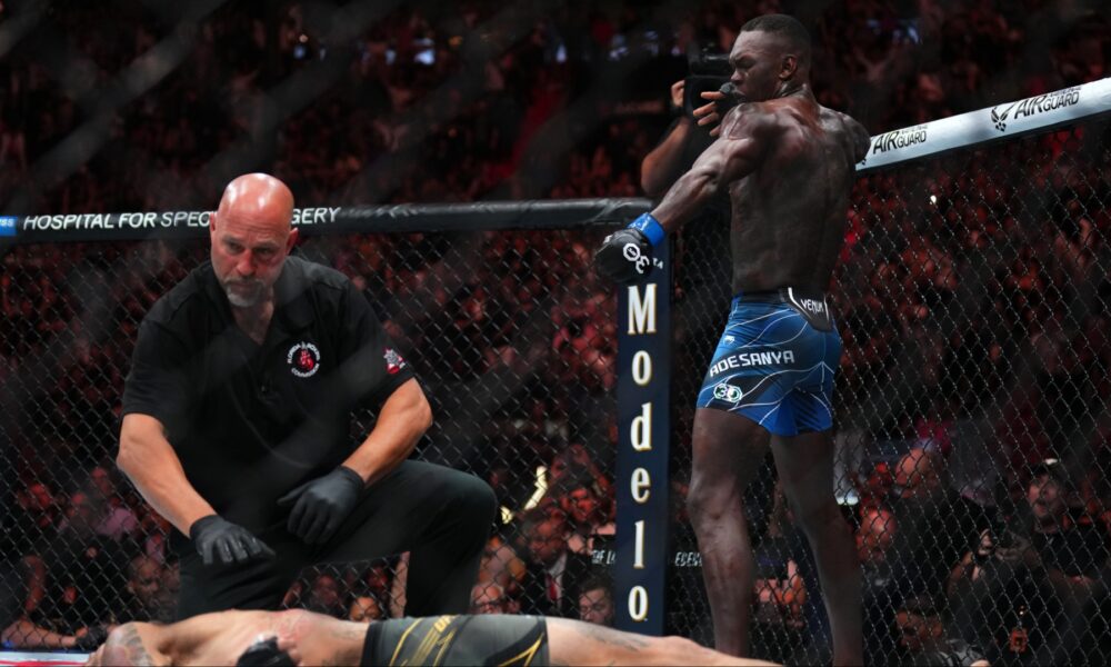 Israel Adesanya claims major injury nearly forced him out of iconic UFC 287 win