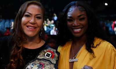 Claressa Shields says Cris 'Cyborg' Justino 'quit in 4 rounds' in latest boxing trash talk, Cyborg responds