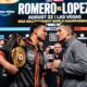 "Rolly Romero vs. Teofimo Lopez: Epic Clash Set for August 22 in Las Vegas"