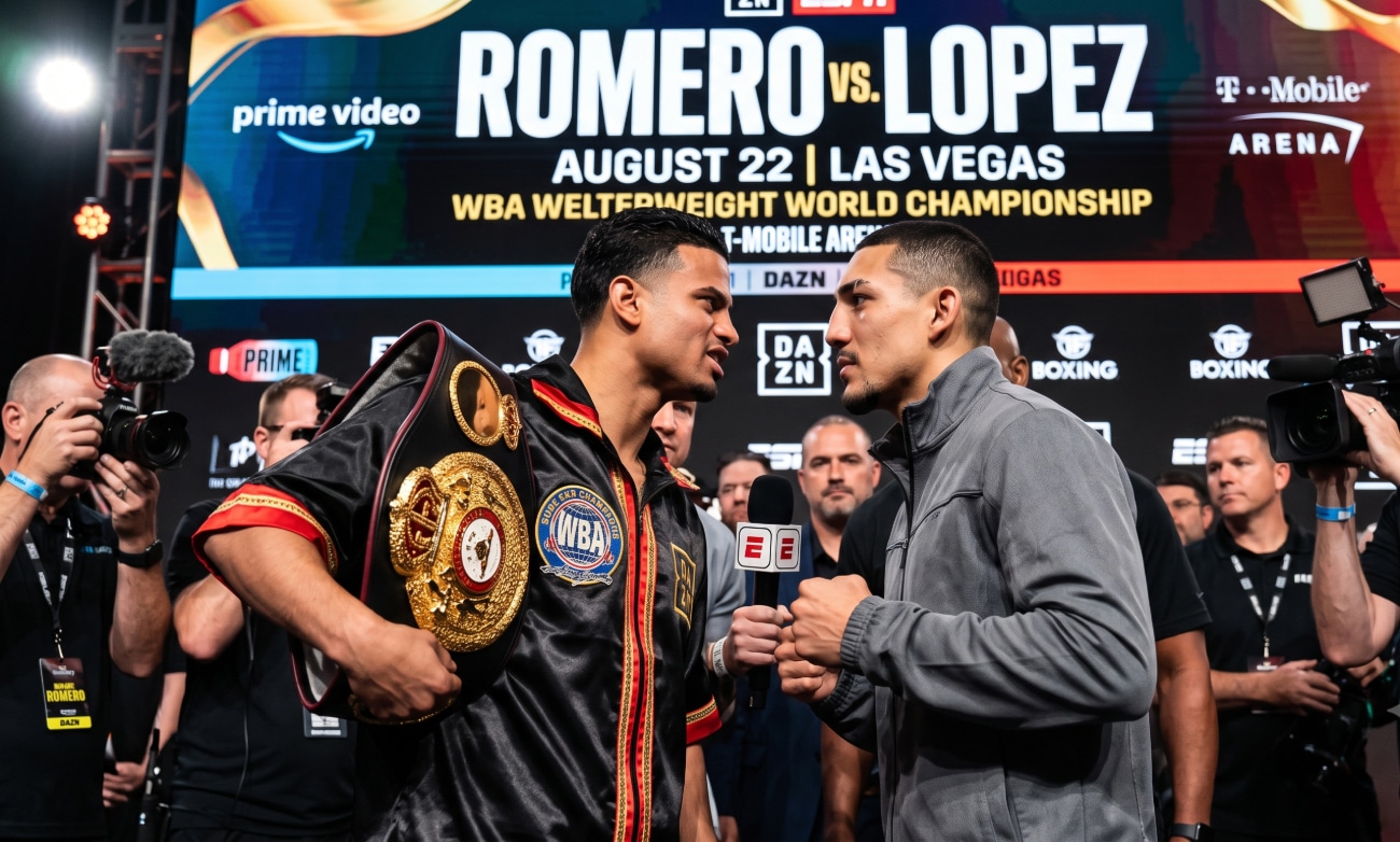 "Rolly Romero vs. Teofimo Lopez: Epic Clash Set for August 22 in Las Vegas"