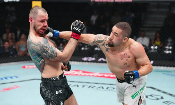 Robert Whittaker proved doubters wrong in light heavyweight debut at UFC 329: "I think I silenced those guys"