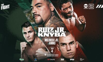 "Andy Ruiz Set to Face Damian Knyba in Exciting Comeback Fight on September 4"