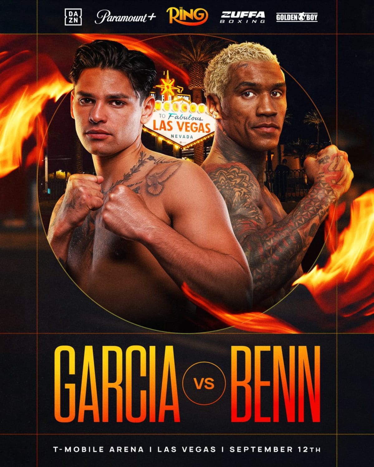 "Conor Benn vs Ryan Garcia: Golden World Title Showdown on September 12"