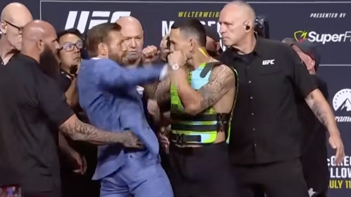Conor McGregor makes prediction for Max Holloway fight before fiery face-off