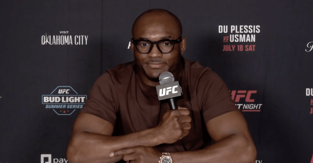 Kamaru Usman: &lsquo;It&rsquo;s either Sean Strickland or Islam&rsquo; Makhachev next with UFC Oklahoma City upset win
