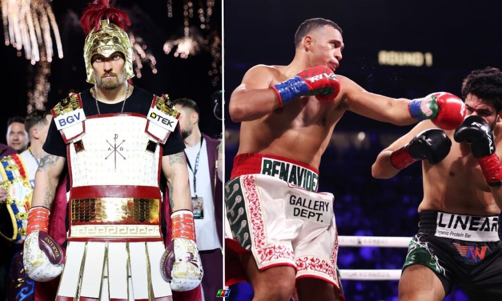 "Former Cruiserweight Champion Endorses Benavidez for Usyk Challenge"