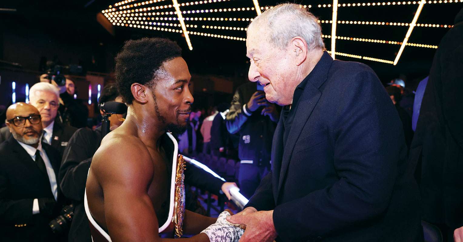 "Bob Arum Identifies Key Fighter with Edge to Beat Keyshawn Davis in Boxing Showdown"