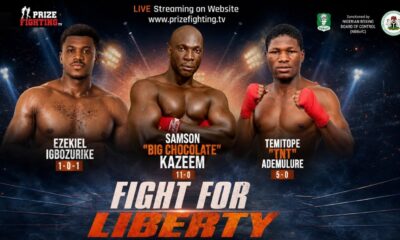 "Stream 'Fight for Liberty': Free 11 Fight Boxing Card from Nigeria Available Worldwide"