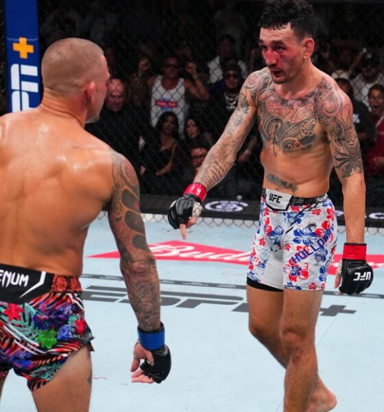 Max Holloway gives his opinion on whether Conor McGregor would meet him in the middle for a &lsquo;point down&rsquo; slugfest