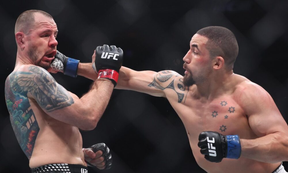 UFC 329 video: Robert Whittaker potentially breaks Nikita Krylov&rsquo;s jaw in light heavyweight debut