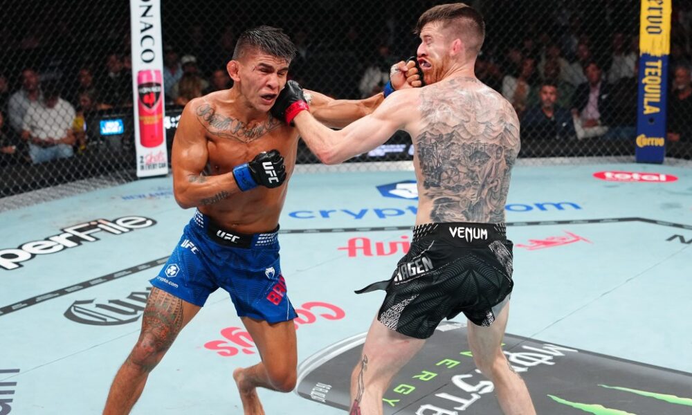 UFC 329 results: Mario Bautista badly damages Cory Sandhagen&rsquo;s leg, gets his revenge with unanimous decision win