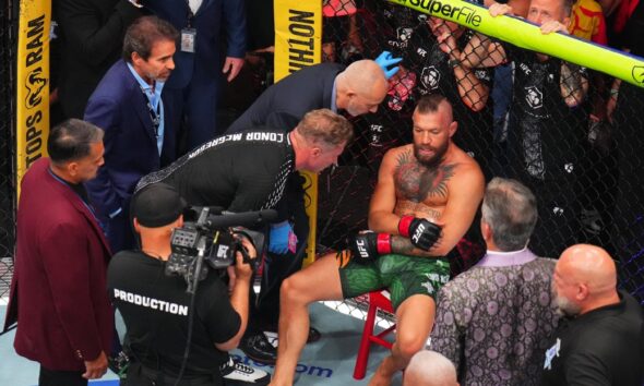 Colby Covington reacts to Conor McGregor&rsquo;s injury at UFC 329, won&rsquo;t &lsquo;kick him while he&rsquo;s down&rsquo; like Dustin Poirier