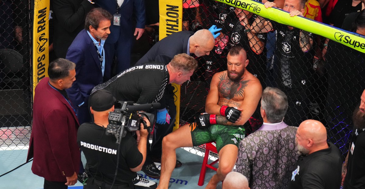 Colby Covington reacts to Conor McGregor&rsquo;s injury at UFC 329, won&rsquo;t &lsquo;kick him while he&rsquo;s down&rsquo; like Dustin Poirier