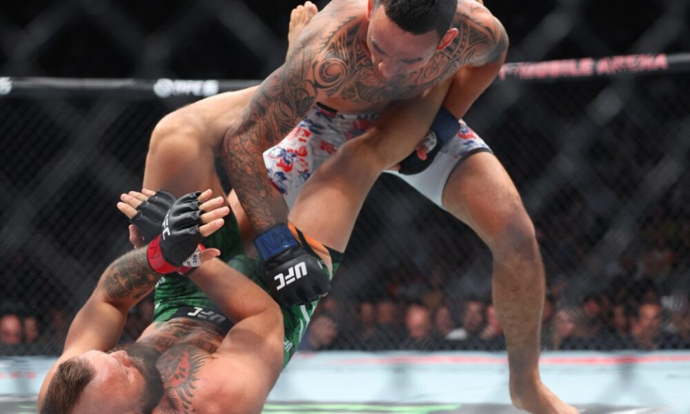 Max Holloway reveals what Conor McGregor said to him after injuring knee at UFC 329