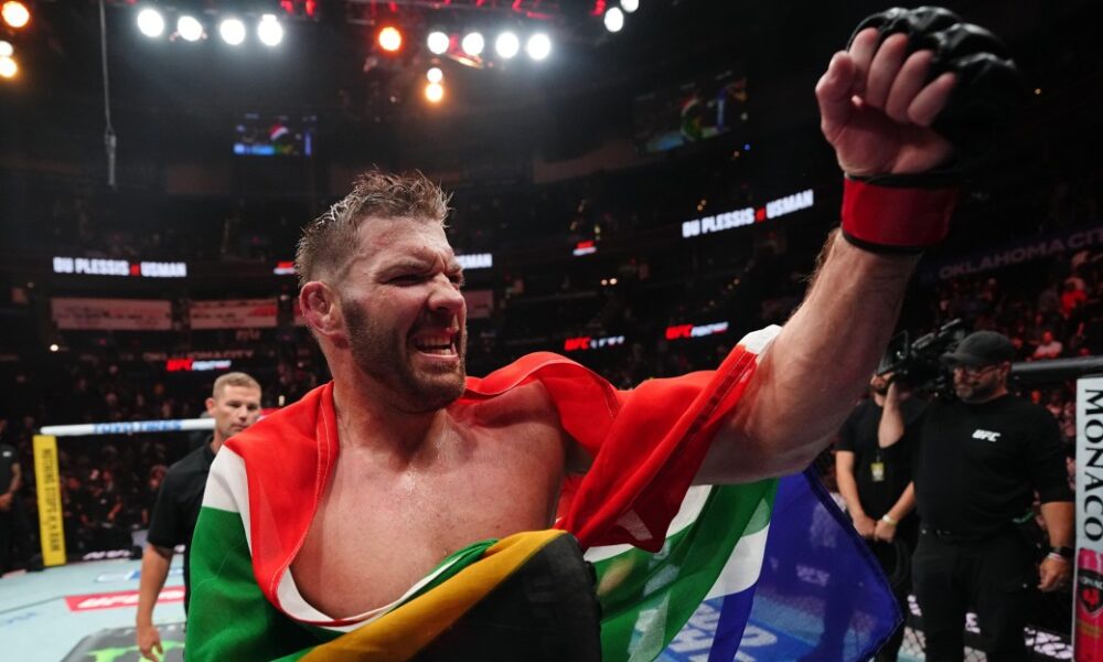 Dricus du Plessis overwhelms Kamaru Usman in UFC Oklahoma City main event