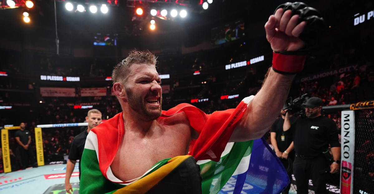 Dricus du Plessis overwhelms Kamaru Usman in UFC Oklahoma City main event