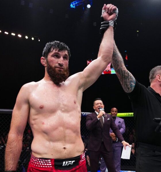 UFC Abu Dhabi results: Magomed Ankalaev fends off Bogdan Guskov with forgettable 5th-round knockout