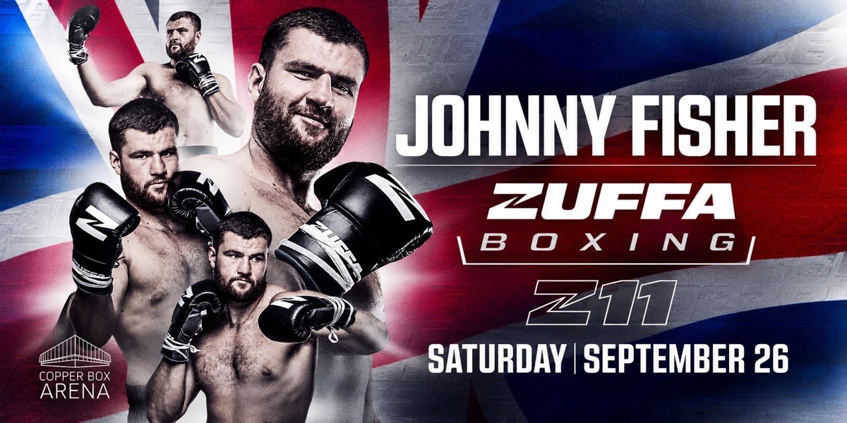 "Johnny Fisher Signs with Zuffa Boxing for September 26 London Main Event"