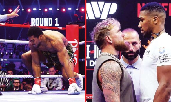 "Jake Paul Reacts to Anthony Joshua's Stunning Victory Over Kristian Prenga After Two Early Knockdowns"