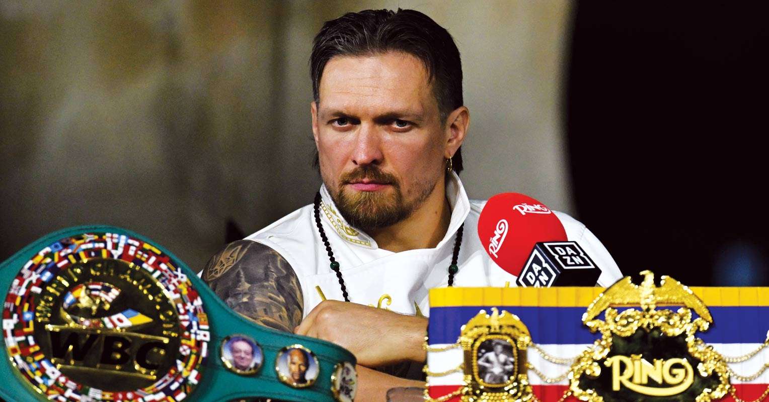"Heavyweight Critiques Usyk as 'Selfish' for World Title Decision: 'He's a Mug'"