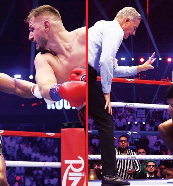 "Anthony Joshua Praises Kristian Prenga's Power After Overcoming Two Knockdowns for KO Victory"