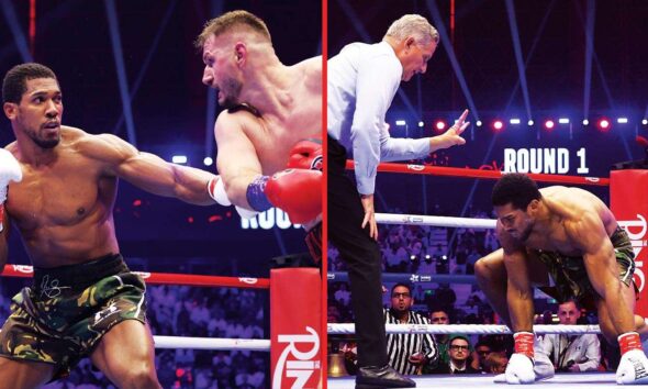 "Anthony Joshua Praises Kristian Prenga's Power After Overcoming Two Knockdowns for KO Victory"
