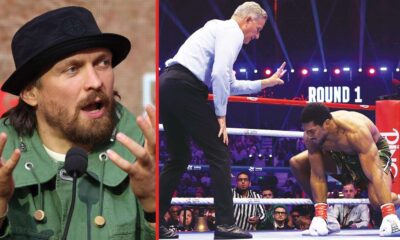 "Usyk Analyzes Anthony Joshua's Performance Against Kristian Prenga After Overcoming Two Knockdowns"