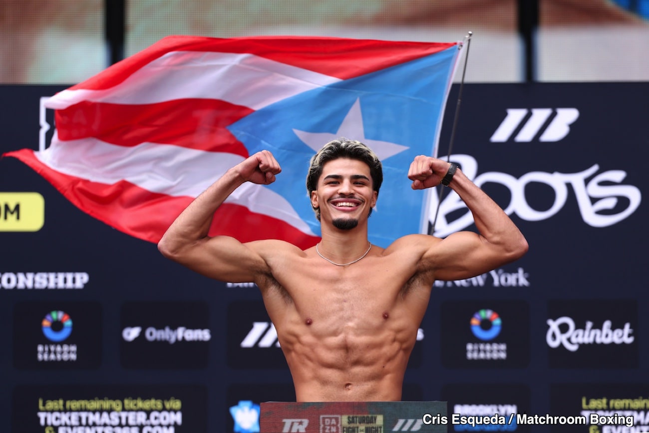 Matchroom Acquires Promotional Rights for Xander Zayas' Upcoming Fight in Boots Ennis Agreement