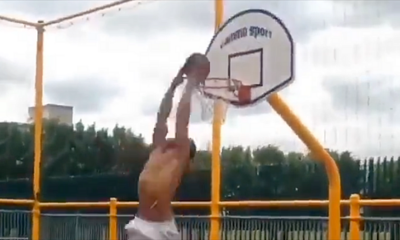 Cyril Gane scores against 4x NBA Defensive Player of the Year