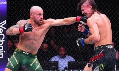 Alexander Volkanovski already training for the undefeated fighter he expects next