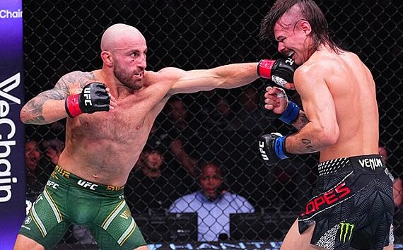 Alexander Volkanovski already training for the undefeated fighter he expects next