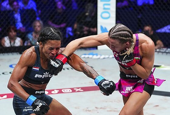 Dakota Ditcheva breaks both hands in PFL New York win