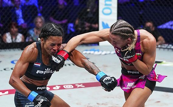 Dakota Ditcheva breaks both hands in PFL New York win