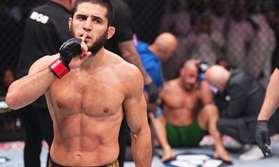 Islam Makhachev mocks Max Holloway following two-belt jab