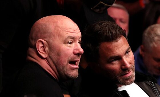 Dana White has stopped listening to Eddie Hearn amid Fury-Joshua talks