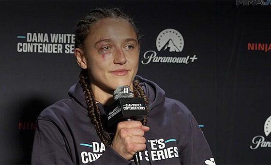 UFC&rsquo;s newest fighter had a 7:30 a.m. work call following historic upset