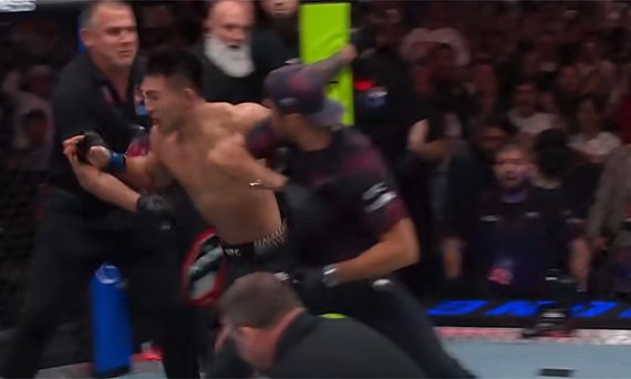 Yadong Song defends Usman Nurmagomedov after bizarre UFC cage incident