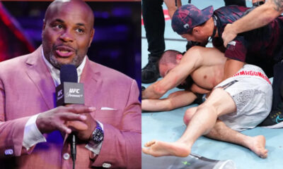 UFC fans blast Daniel Cormier for saying Usman Nurmagomedov deserves grace amid UFC Shanghai post-fight run-in