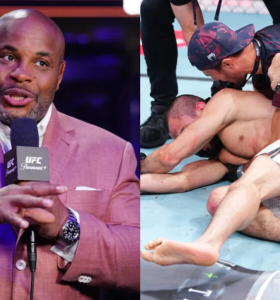UFC fans blast Daniel Cormier for saying Usman Nurmagomedov deserves grace amid UFC Shanghai post-fight run-in