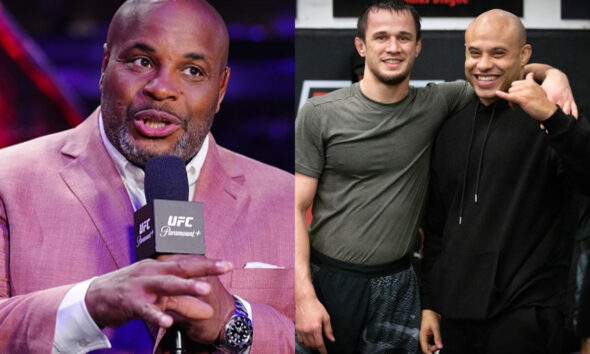 Daniel Cormier reacts to Usman Nurmagomedov's manager blasting UFC lightweights: "Easier said than done"