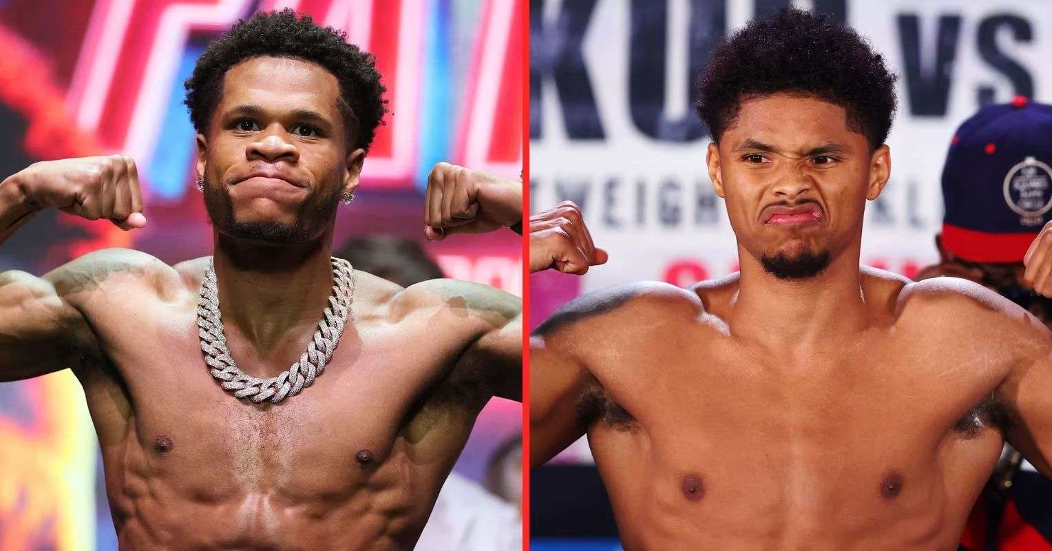 "Shakur Stevenson Challenges Devin Haney to Step Up Against KO Champion: 'You Have No Other Option'"
