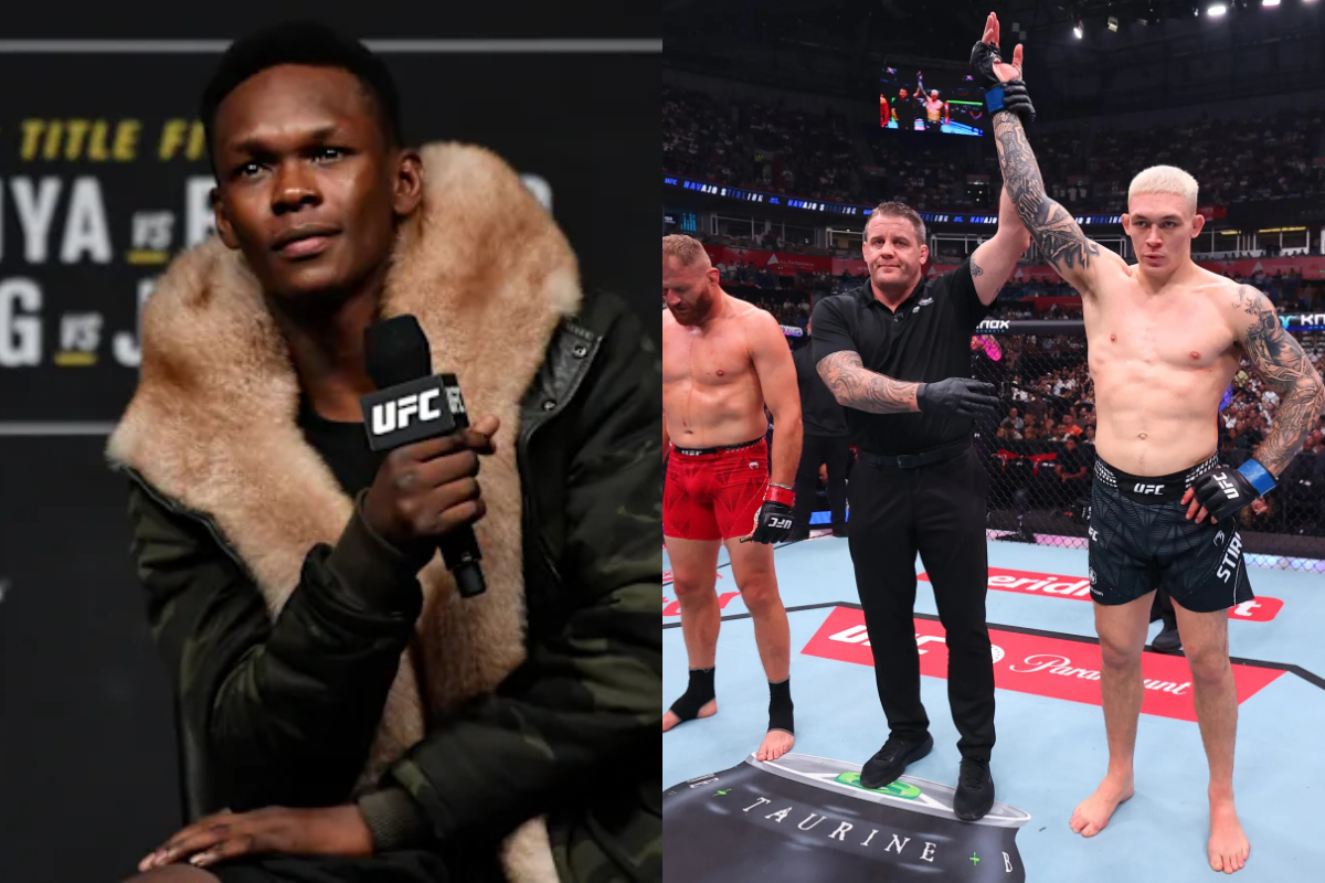 Israel Adesanya wants top 5 ranking for Navajo Stirling following sensational UFC Belgrade finish: "Another day in the office"