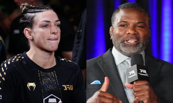 Mackenzie Dern scolds Din Thomas after post-fight cornering 'retirement' at UFC 330