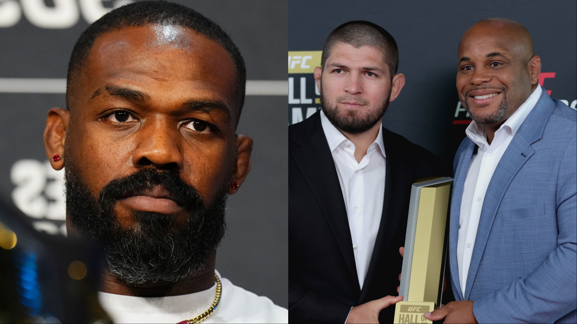 Jon Jones roasts Daniel Cormier's 'deep jealousy' after picking Khabib Nurmagomedov as UFC GOAT