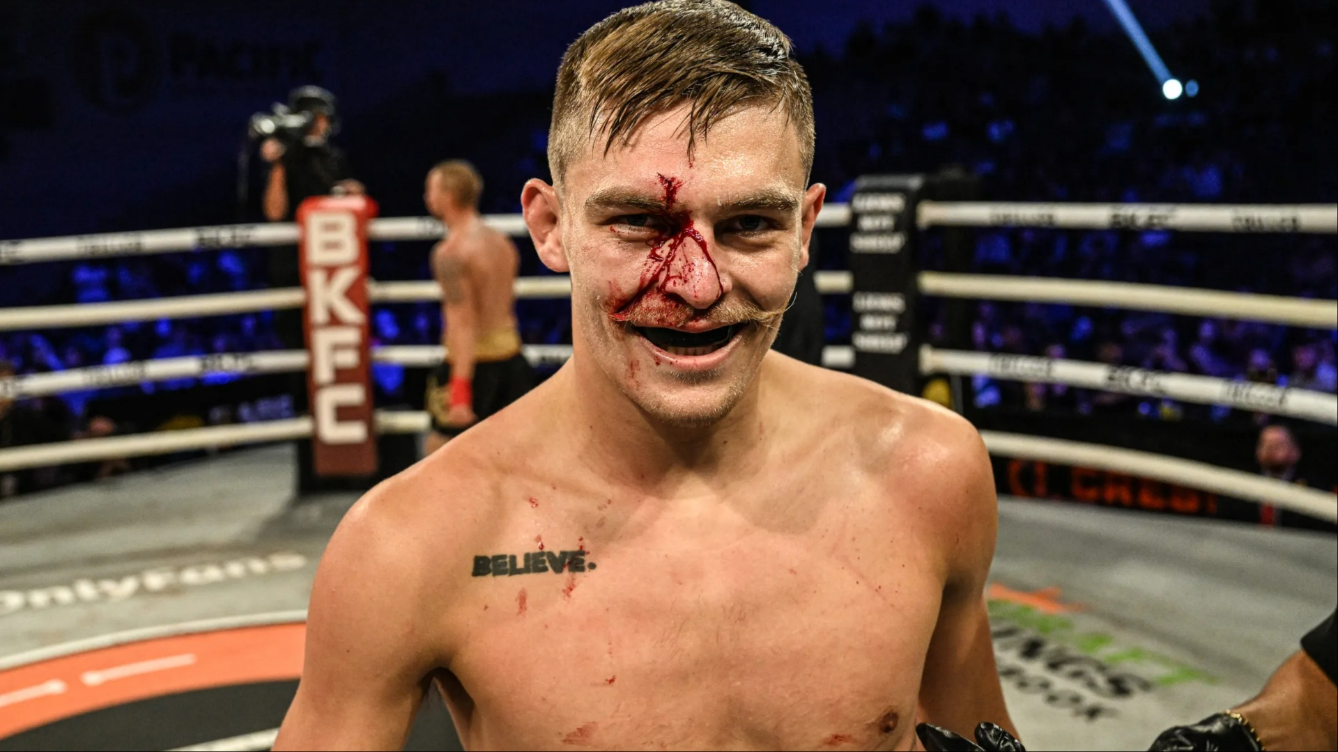 Kai Stewart embracing 'Bad Guy' persona ahead of Fenway Park BKFC title fight