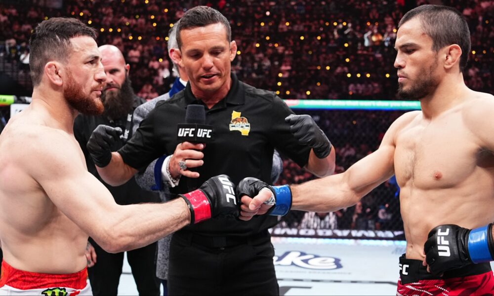 Umar Nurmagomedov scolds Merab Dvalishvili over brawl with friend at RAF event: "I can't imagine myself doing that"