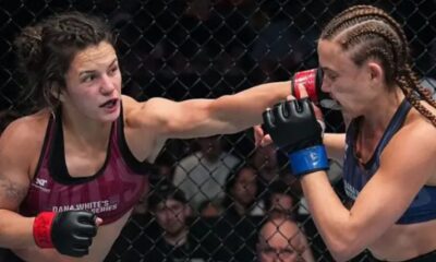 Dana White reacts to Bella Mir's shocking Contender Series defeat