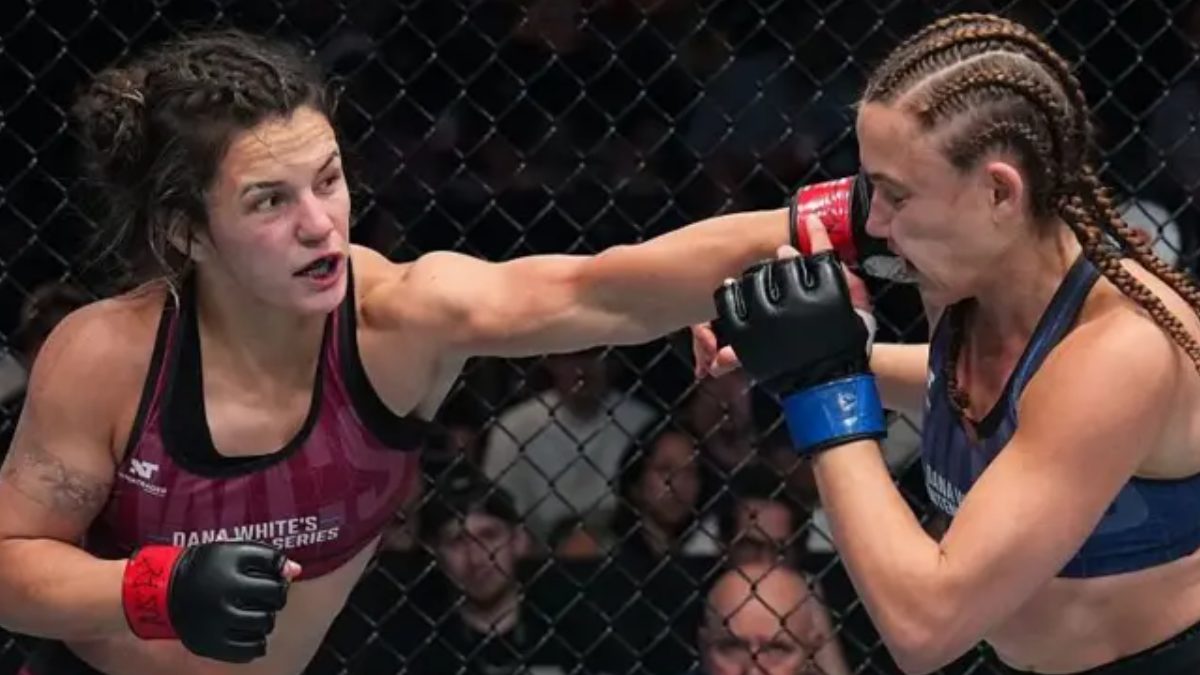 Dana White reacts to Bella Mir's shocking Contender Series defeat