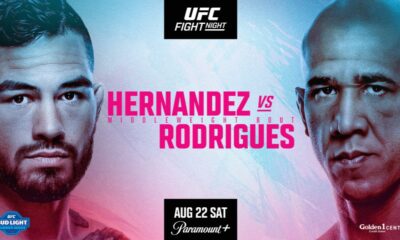 UFC Sacramento: 'Hernandez vs. Rodrigues' Live Results and Highlights